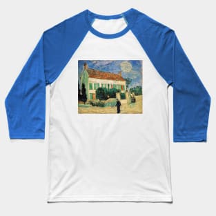 White House Night Star Planet Venus Vincent Van Gogh Baseball T-Shirt